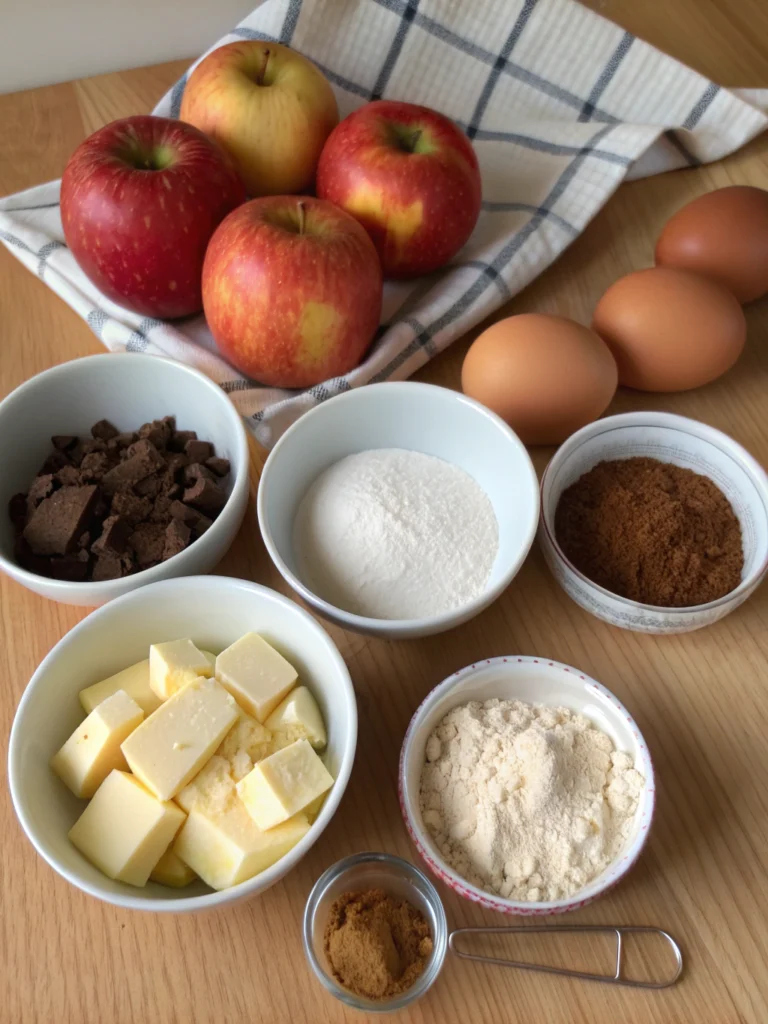 Apple Browniesingredients