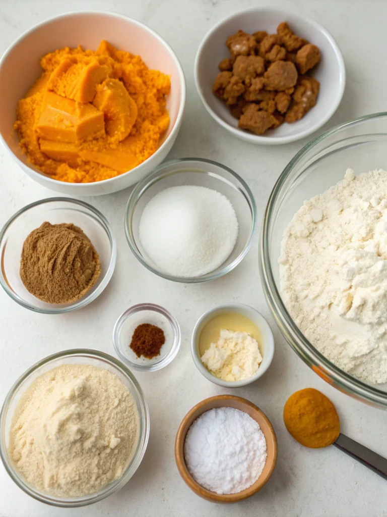 Pumpkin Cheesecake Cookiesingredients