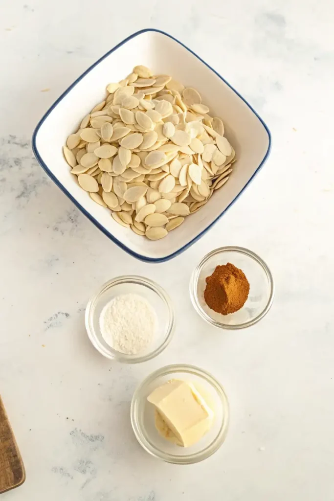 Pumpkin Seeds With Cinnamon Sugar ingredients