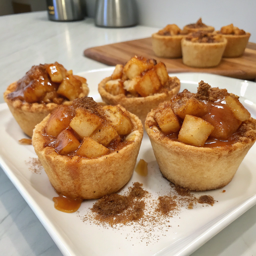 Caramel Apple Dessert Cups