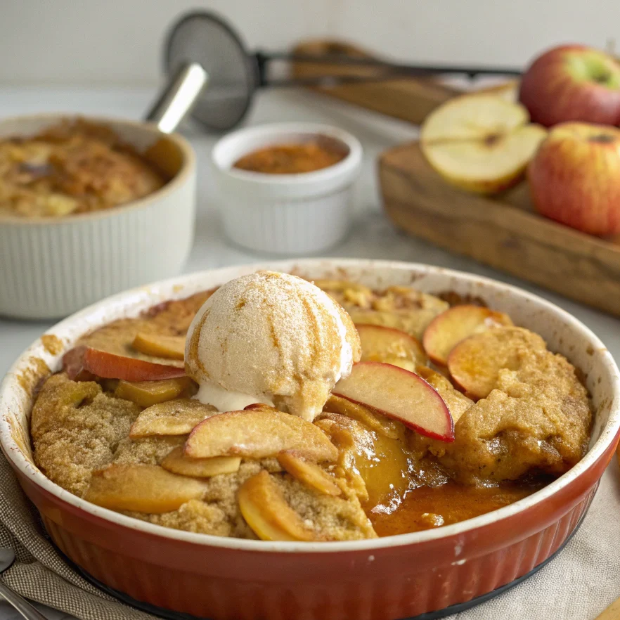 Caramel Apple Dump Cake Recipe