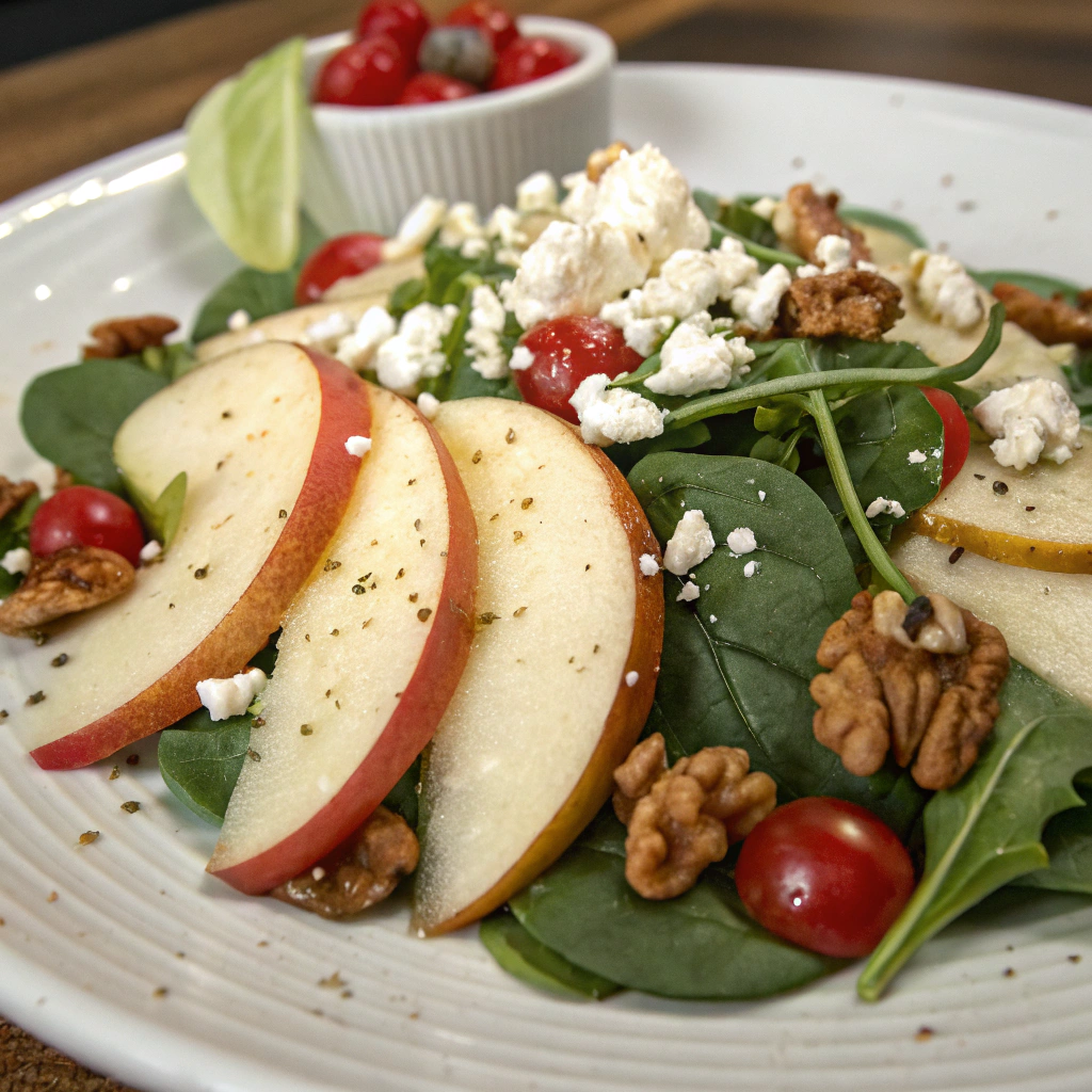 Honeycrisp Apple and Feta Salad