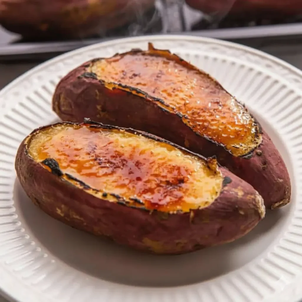 Japanese Sweet Potato Crème Brûlée