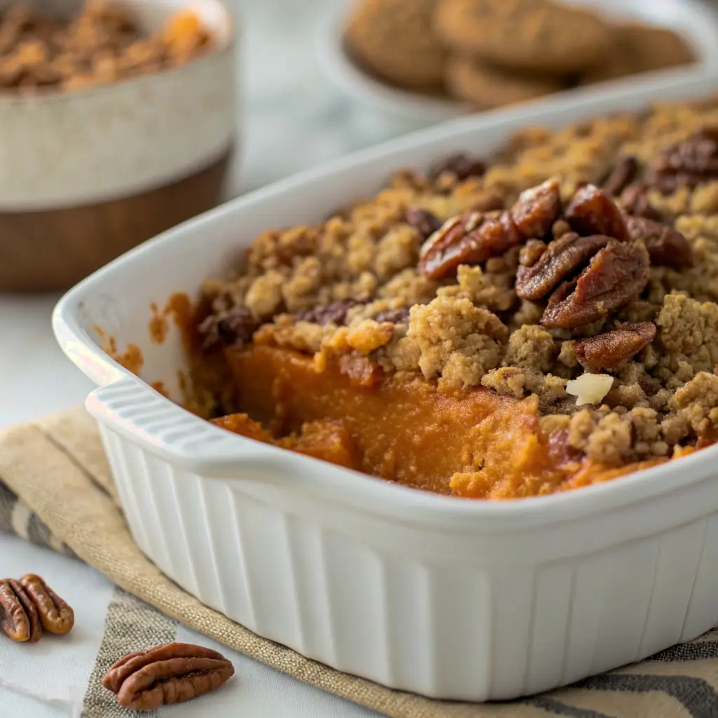 Old-Fashioned Sweet Potato Casserole