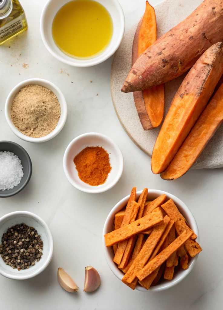 Sweet Potato Fries ingredients