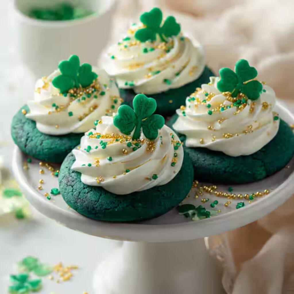 Green Velvet Cookies