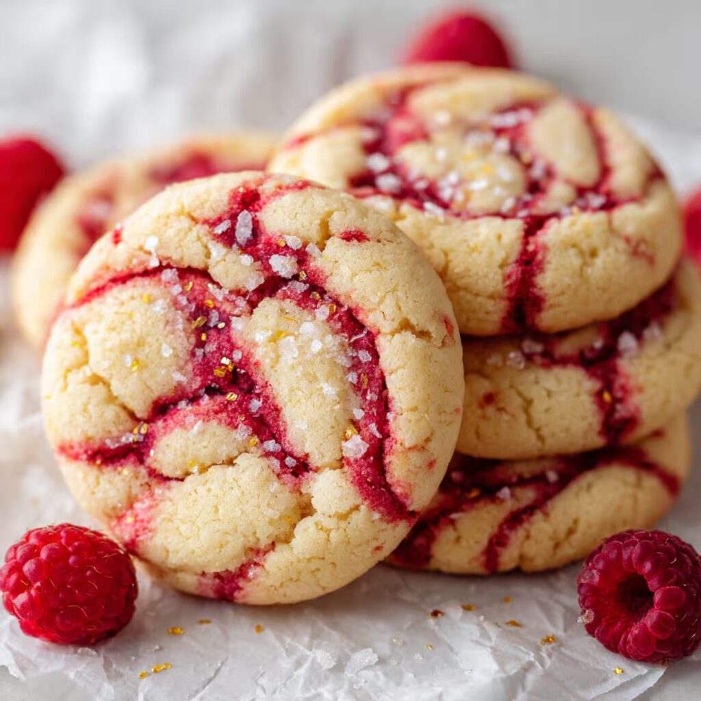 Lemon Raspberry Cookies