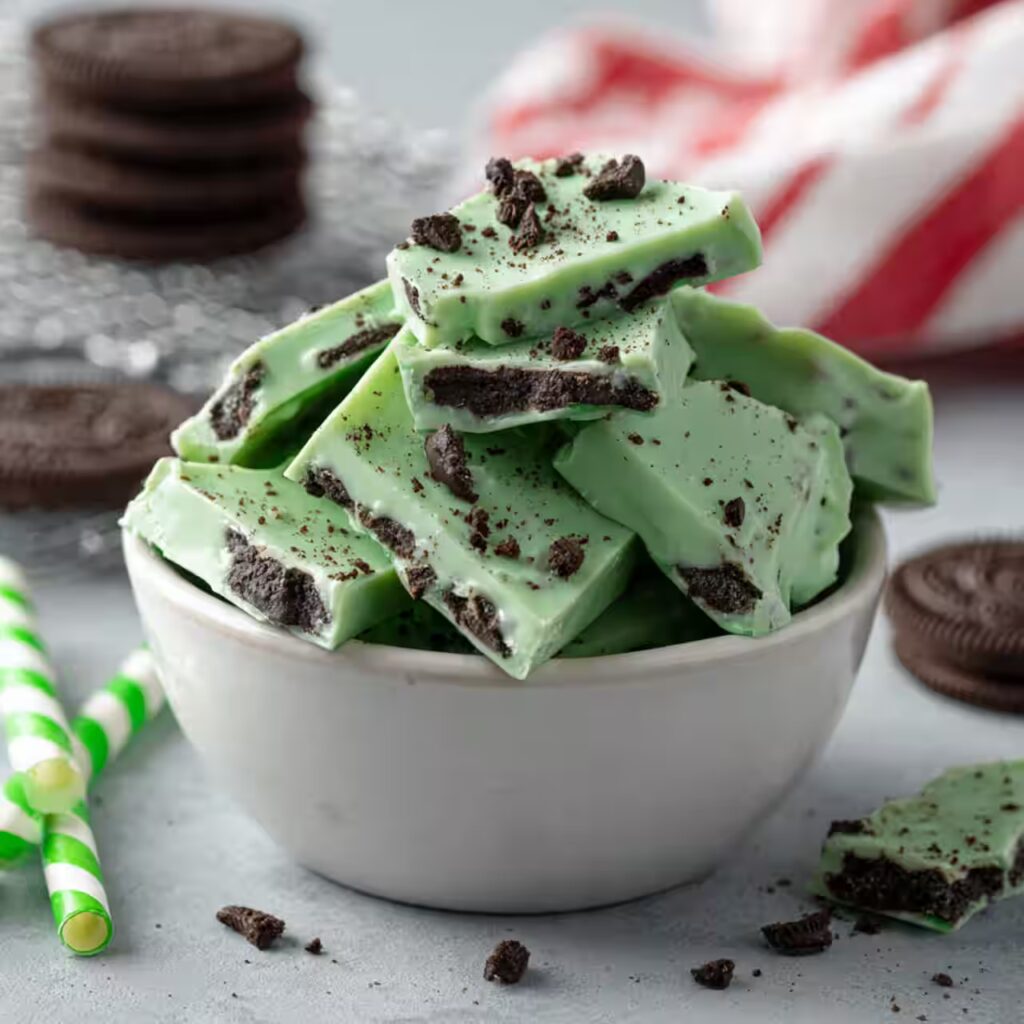 Mint Oreo Bark