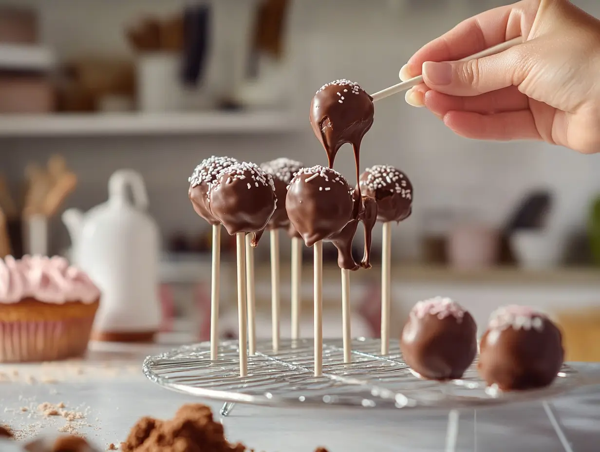 What not to do when making cake pops