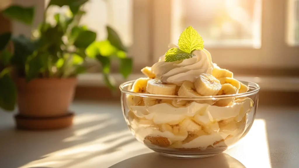 How to make banana pudding without the bananas turning brown