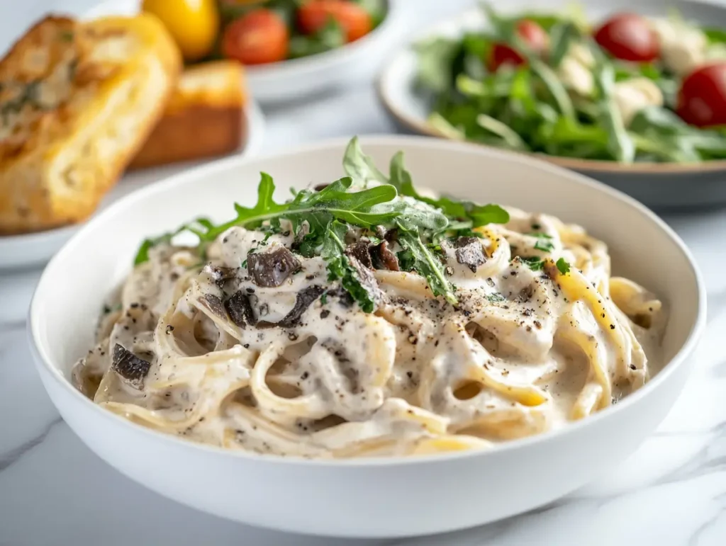 Truffle pasta side dishes