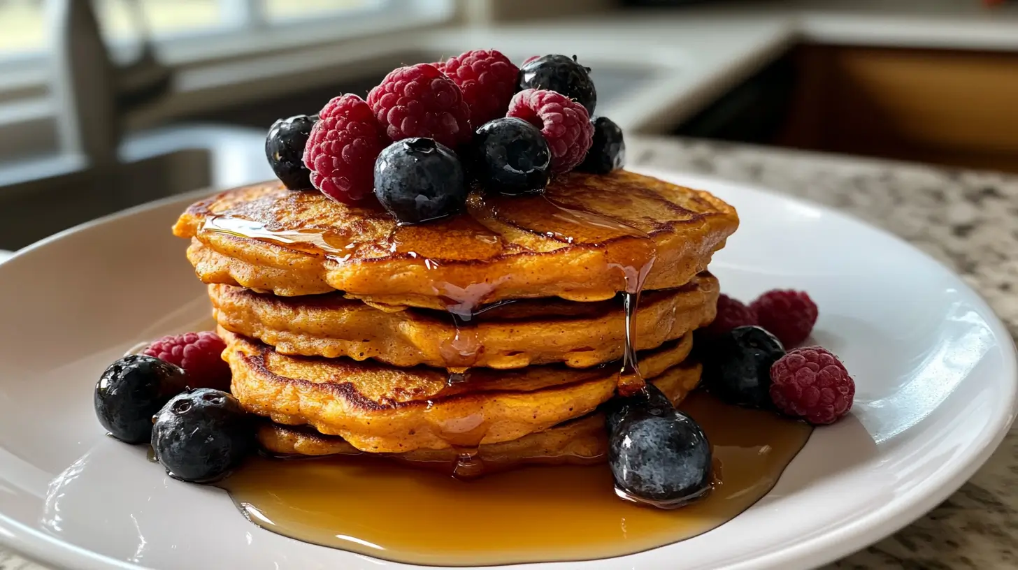 Sweet Potato Pancakes recipe