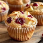 apple cranberry muffin recipe