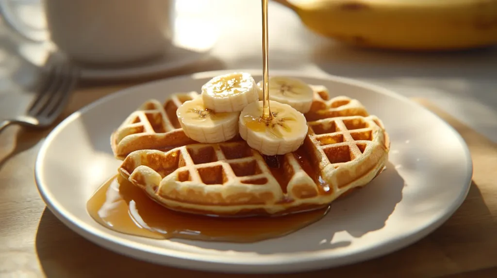 banana waffle recipe