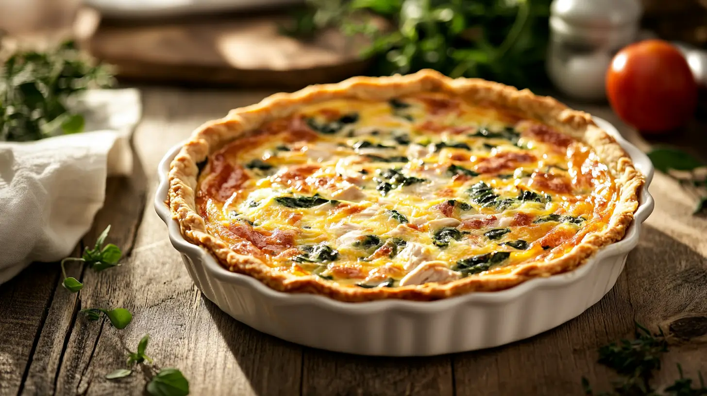 chicken quiche recipe