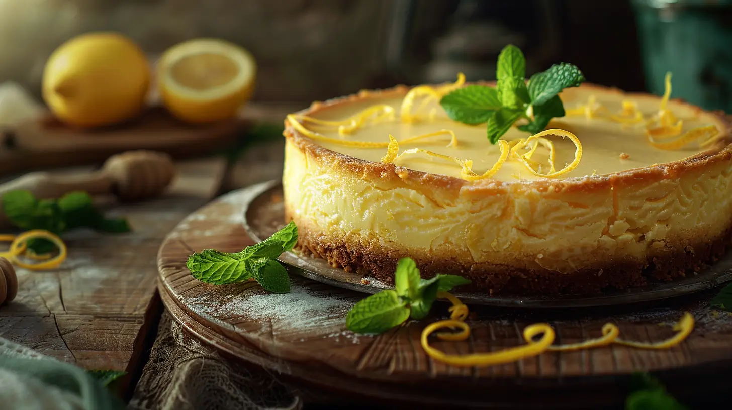 lemon cheesecake recipe