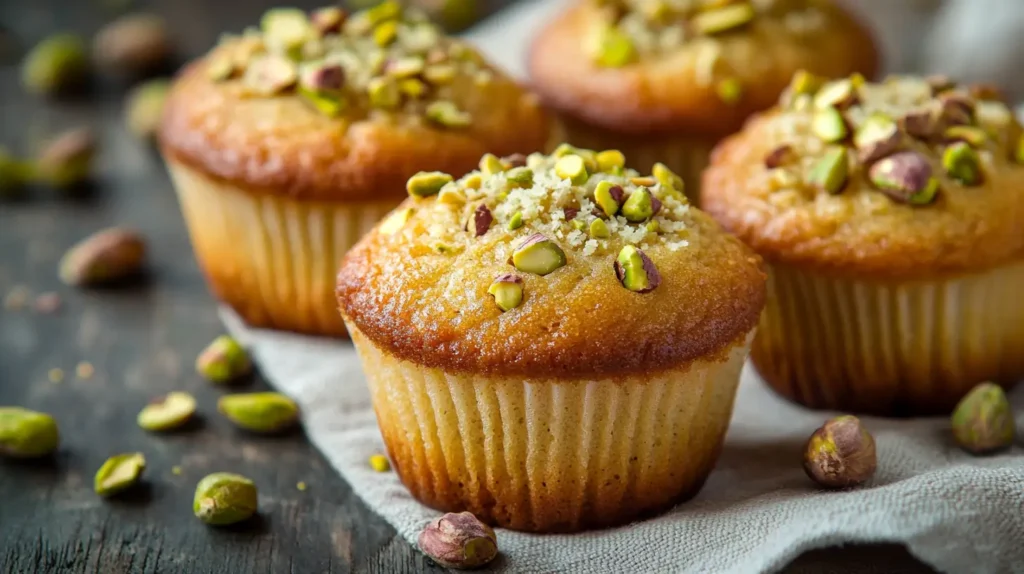 pistachio muffin recipe