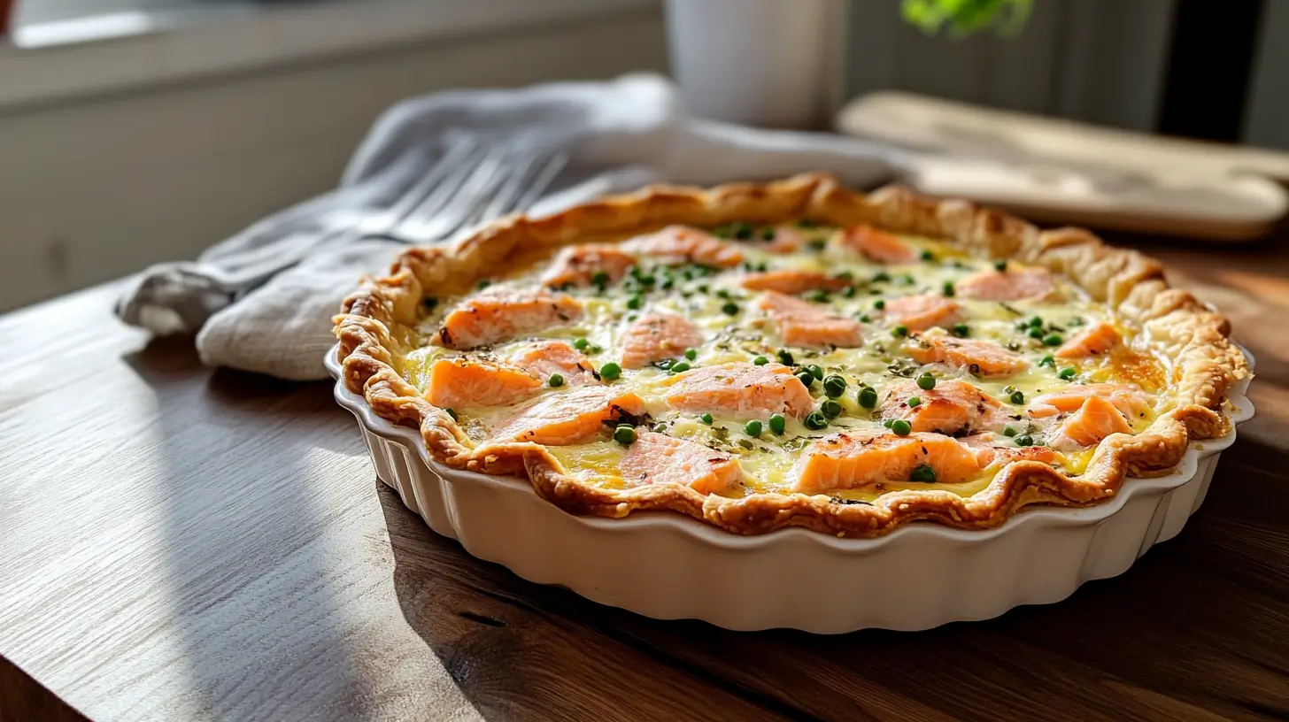 salmon quiche recipe