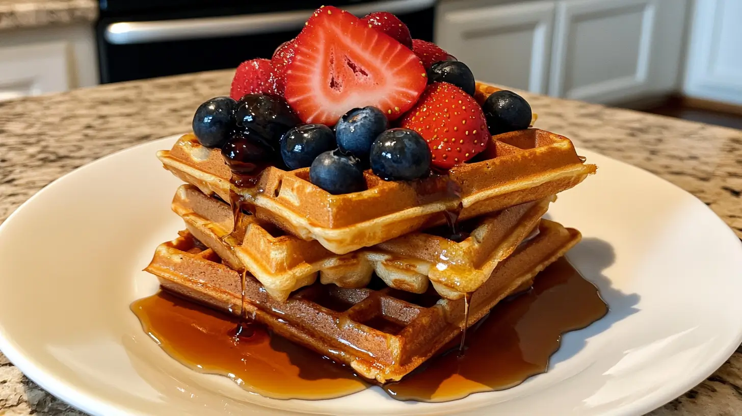 vegan waffle recipe