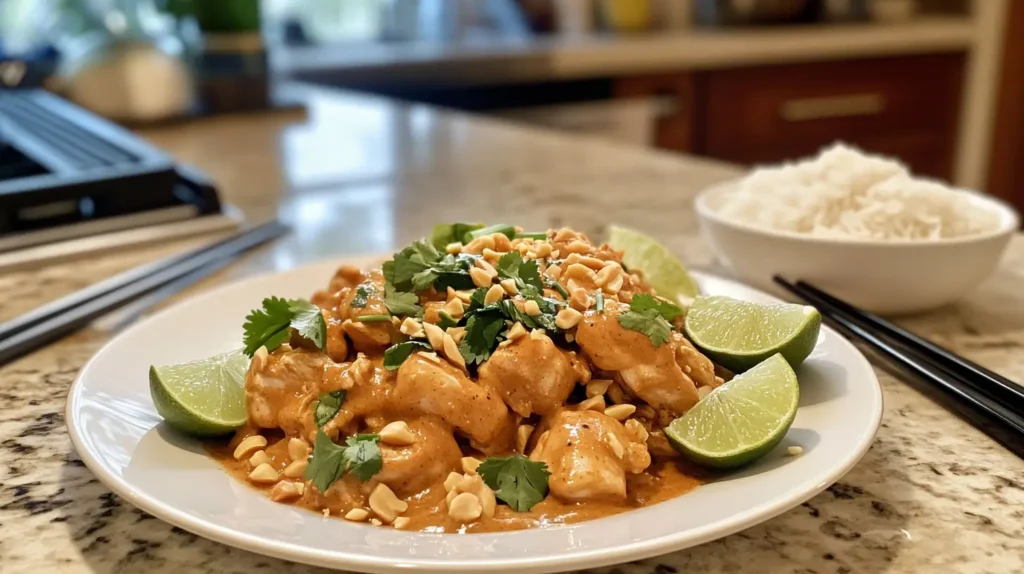 Thai Peanut Chicken recipe