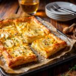 5 Ingredient Apple and White Cheddar Tart