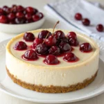 Classic Cherry Cheesecake