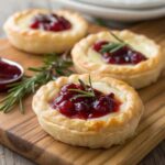 Cranberry and Brie Tartlets
