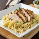 Garlic Parmesan Chicken Pasta featured