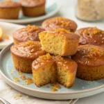 Orange ginger honey cakes