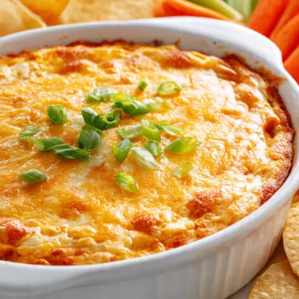 Cottage Cheese Buffalo Chicken Dip