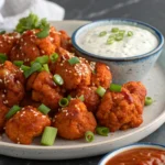Buffalo Cauliflower Bites