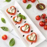 Valentine's Heart Caprese